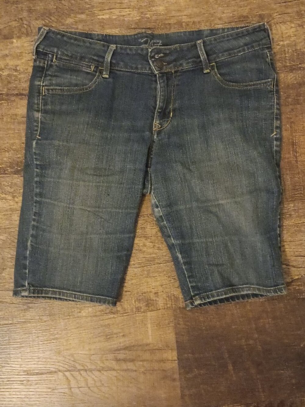 Knee Length Jean Shorts